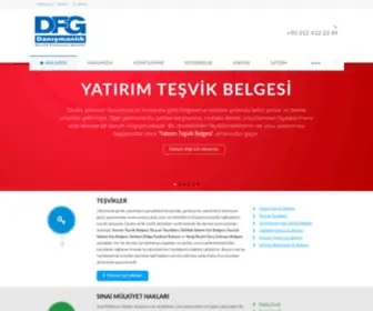 DFG.com.tr(DFG DANIŞMANLIK HİZMETLERİ VE MİM) Screenshot
