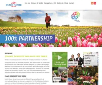 DFG.nl(Dutch Flower Group) Screenshot