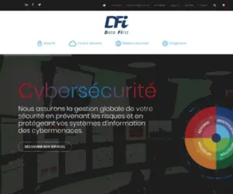 Dfi.ch(Société IT certifiée ISO spécialisée en sécurité informatique) Screenshot