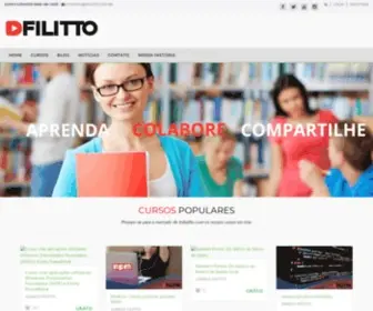 Dfilitto.com.br(Cursos e tutoriais) Screenshot