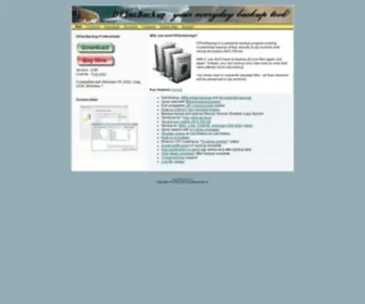 Dfincbackup.net(Dfincbackup) Screenshot