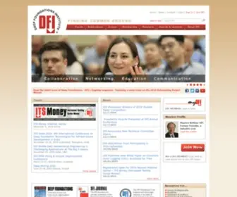 Dfi.org(Deep Foundations Institute) Screenshot
