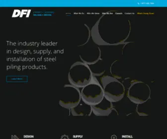 Dfipiling.com(DFI) Screenshot