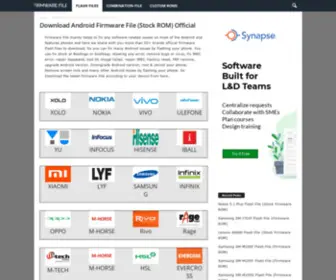Dfirmwarefile.com(Firmware File) Screenshot