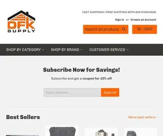 DFksupply.com(Domain misconfigured) Screenshot