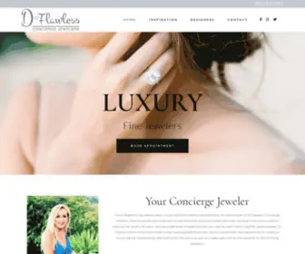 Dflawlessjewelers.com(The Gatehouse Fine Jewelers) Screenshot