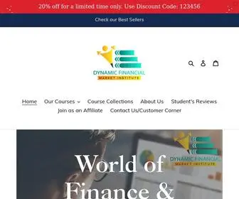 Dfmistore.com(Dynamic Financial Market Institute) Screenshot