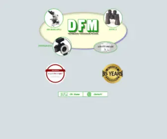 DFmmolinari.com(Microscopi biologici e stereoscopici) Screenshot