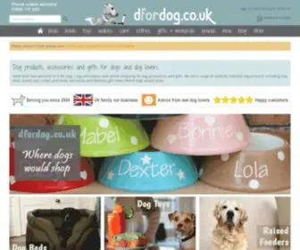 Dfordog.co.uk(Dog Products) Screenshot