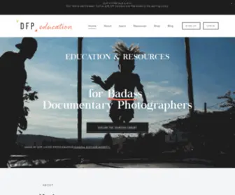 Dfpeducation.com(Documentary Family Photographers Education) Screenshot