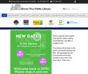 DFPL.org(Doverlibrary) Screenshot