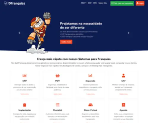 Dfranquias.com.br(Soluções) Screenshot