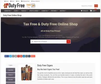 Dfreeshop.com(Tax Free & Duty Free Online Shopping) Screenshot