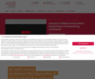DFRV.de(Deutscher Fundraising Verband) Screenshot