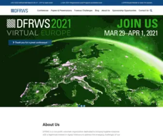 DFRWS.org(Home) Screenshot