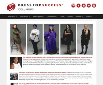 DFSCMH.org(Dress for Success Columbus) Screenshot
