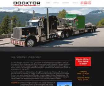 DFscorp.com(Deck Freight Trucking Specialists) Screenshot