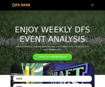 DFsdads.com(DFSDads understands) Screenshot