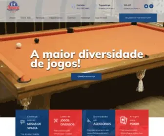Dfsinuca.com.br(Sinucas em Brasília DF) Screenshot