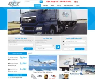 Dftexpress.com(Vận) Screenshot