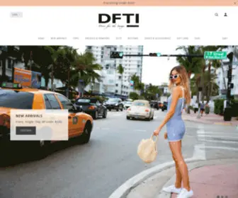 Dftiboutique.com(DFTI Boutique l Everything Under $100) Screenshot