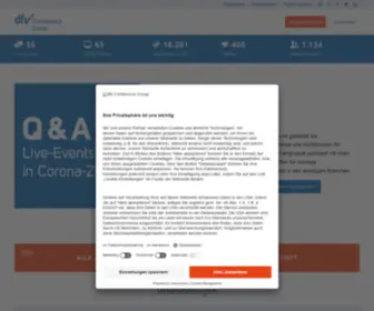 DFVCG.de(Dfv Conference Group (dfvcg)) Screenshot