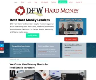 DFW-Hardmoney.com(Hard Money Lenders in Texas) Screenshot