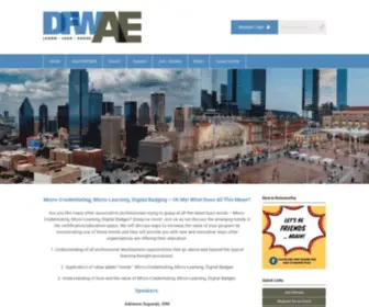 Dfwae.org(Dfwae) Screenshot