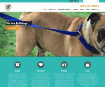 DFwbulldogrescue.org(Lone Star Bulldog Club Rescue) Screenshot