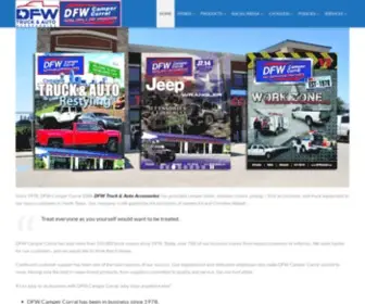 DFwcamper.com(DFW Truck & Auto Accessories) Screenshot