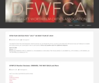 DFWcritics.com(Official site of the Dallas) Screenshot