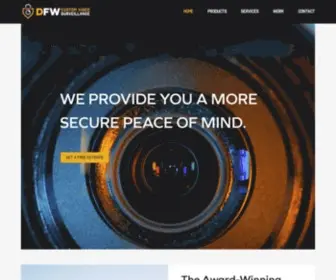 DFWCVS.com(DFW Custom Video Surveillance) Screenshot