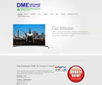 DFWdmeexchange.org(DFW DME Exchange of Dallas) Screenshot