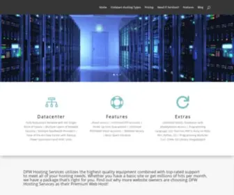 DFwhostingservices.com(DFW Hosting Services) Screenshot