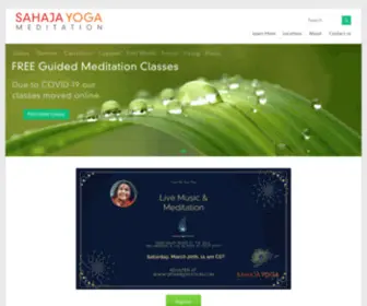 DFwmeditation.com(Sahaja Yoga Meditation) Screenshot