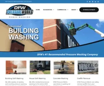 DFWpressureworks.com(DFW Pressure Works) Screenshot