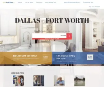 DFwrealestate.com(Search and discover homes and properties in Dallas) Screenshot