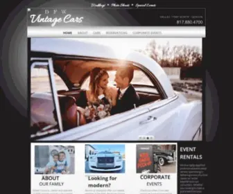 DFwvintagecars.com(DFW Vintage Cars) Screenshot