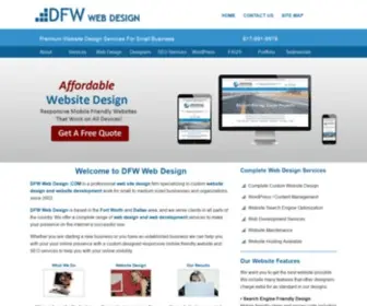 DFWWebdesign.com(DFW Web Design) Screenshot