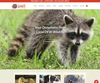 DFWWildlife.org(DFW Wildlife Organization) Screenshot