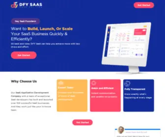 DFysaas.com(Best SaaS Application Development Company) Screenshot