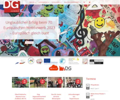 DG-Info.de(Dientzenhofer-Gymnasium Bamberg) Screenshot
