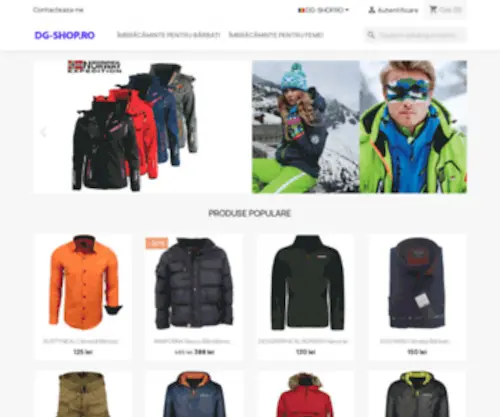 DG-Shop.ro(Magazin motorizat de PrestaShop) Screenshot