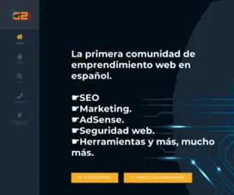 DG21.org(Expertos en marketing y posicionamiento web) Screenshot