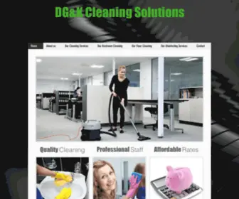 Dgandk.com(Commercial Cleaning) Screenshot