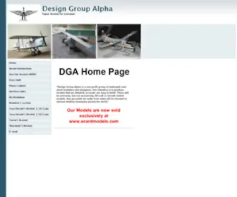 Dgapapermodels.com(Dgapapermodels) Screenshot