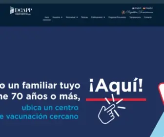 Dgapp.gob.do(Dirección General de Alianzas Público Privadas) Screenshot