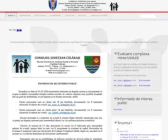 Dgaspc-CL.ro(DGASPC) Screenshot
