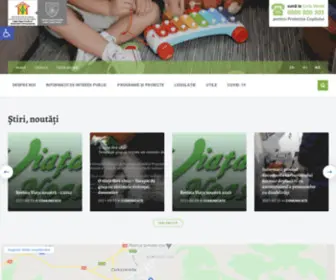 Dgaspchr.ro(Direcția) Screenshot
