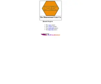 Dgate.org(The Dimensional Gate Co) Screenshot